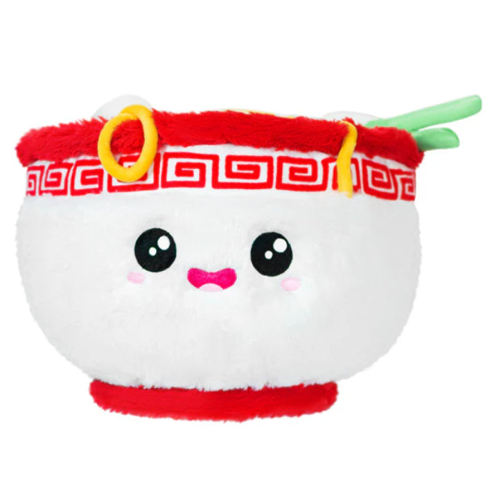 Squishable Comfort Food Ramen 15" Plush Toy - White/Red