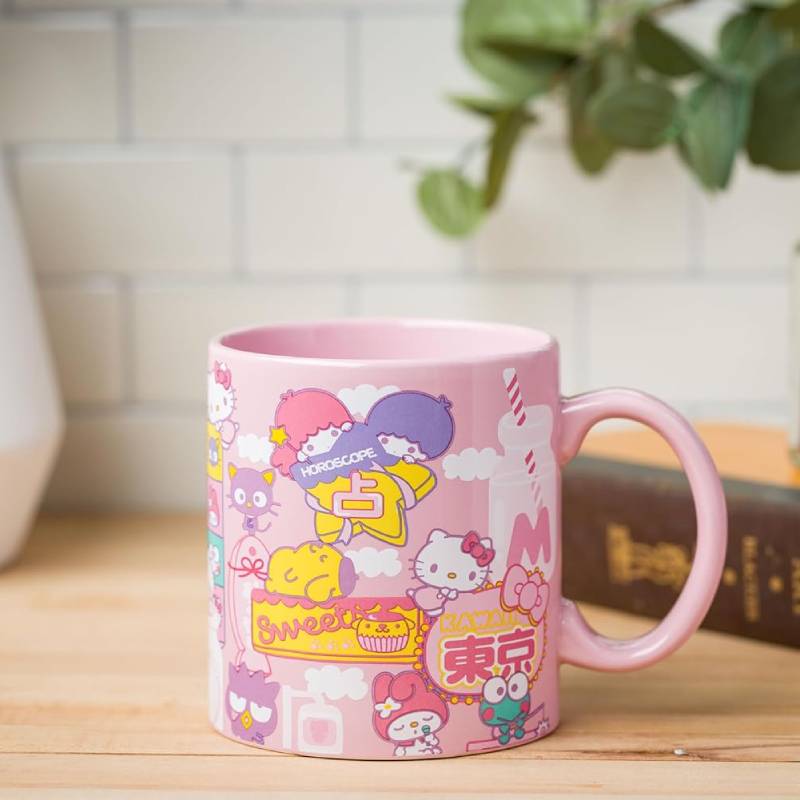 Sanrio Hello Kitty and Friends 20 oz Ceramic Mug - Multicolor