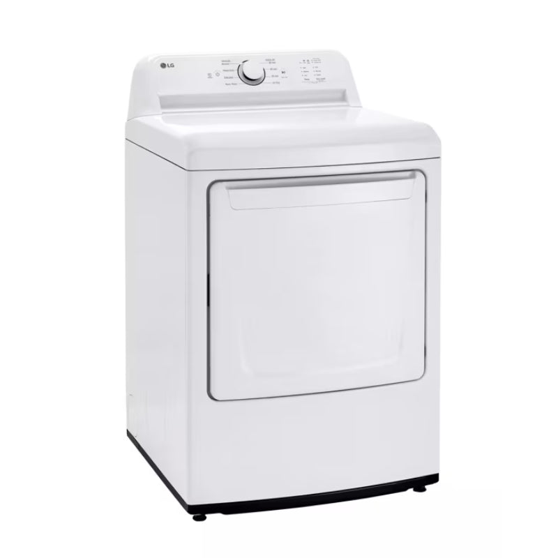 LG DLG6101W 7.3 cu. ft. Ultra Large Capacity Rear Control Gas Dryer - White