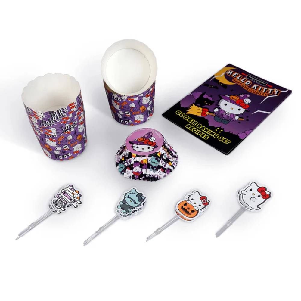 Sanrio Hello Kitty Halloween Cupcake Party Set (37- Pieces)