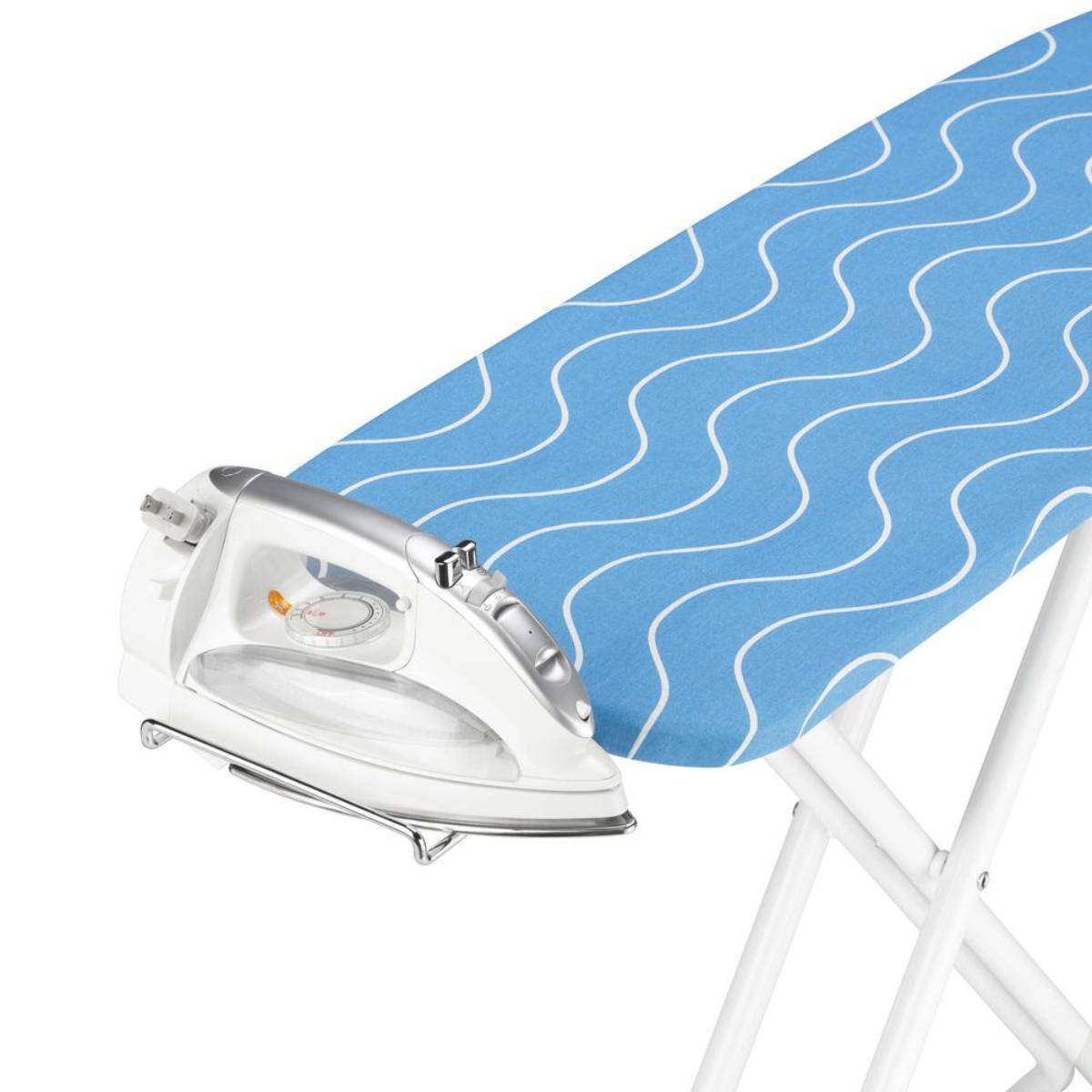Whitmor 5920-16493 Non-Electric 4-Leg Ironing Board - White