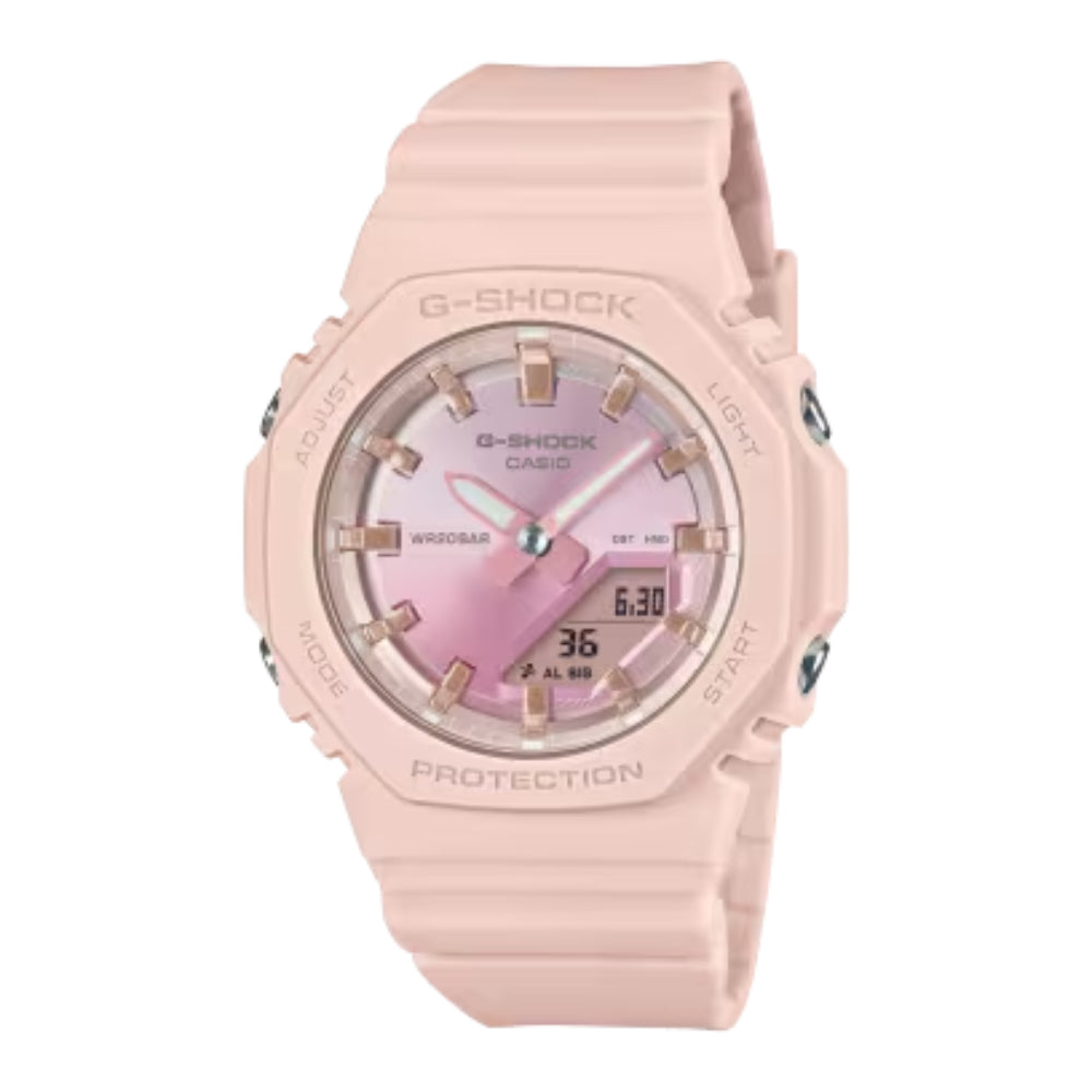 Casio G-Shock Women's 40.2mm Digital Analog Strap Watch - Pink