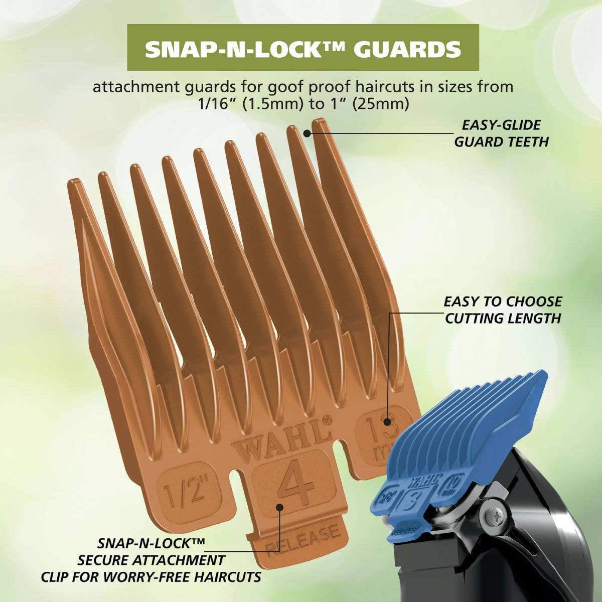 Wahl Cordless Color Pro Clipper USB Rechargeable Haircutting Kit