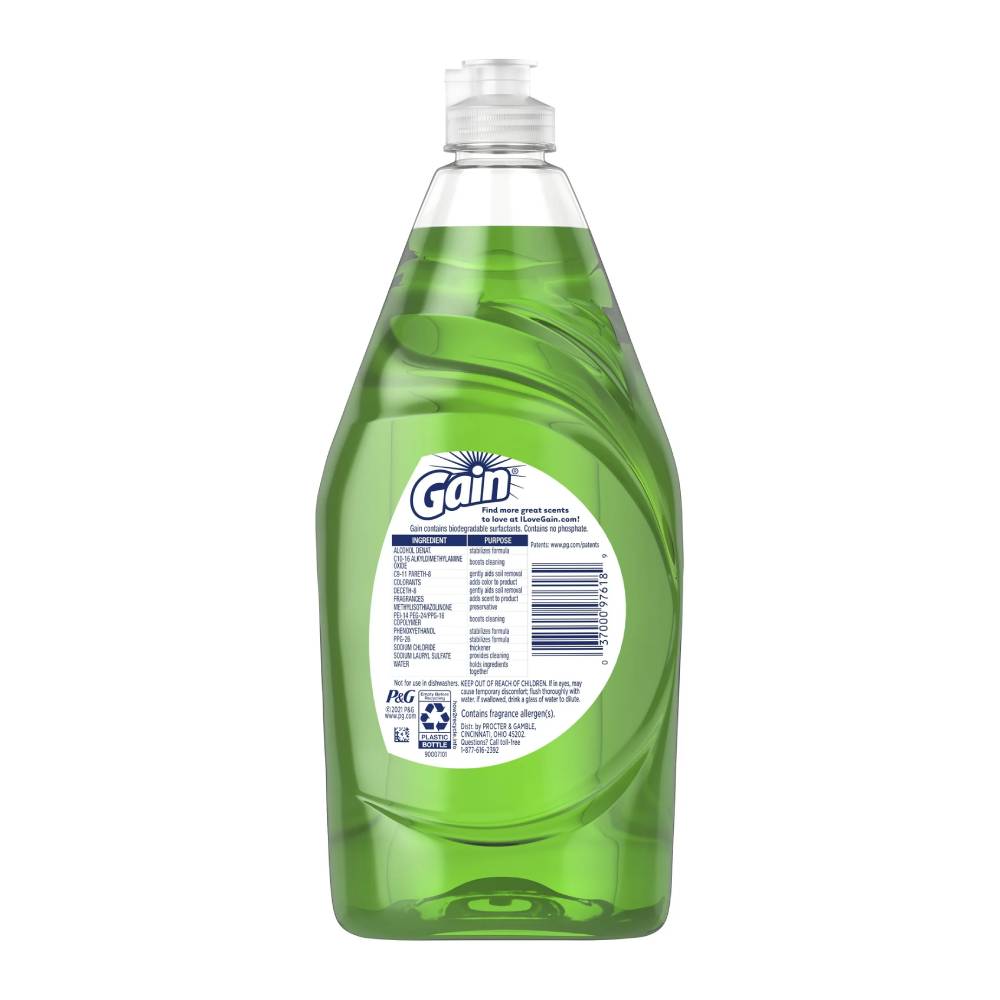 Gain Ultra 21.6 oz Dishwashing Liquid Dish Soap