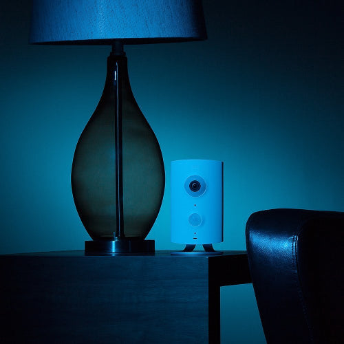 Piper 4154008WT All-in-One Home Security System with Video Monitoring Night Vision HD Camera - White - Curacao