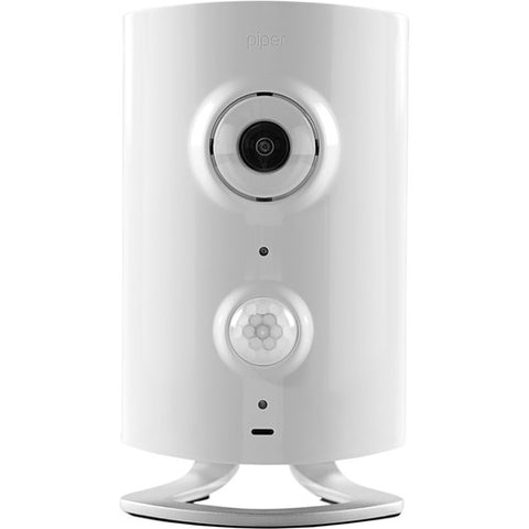 Piper 4154008WT All-in-One Home Security System with Video Monitoring Night Vision HD Camera - White - Curacao