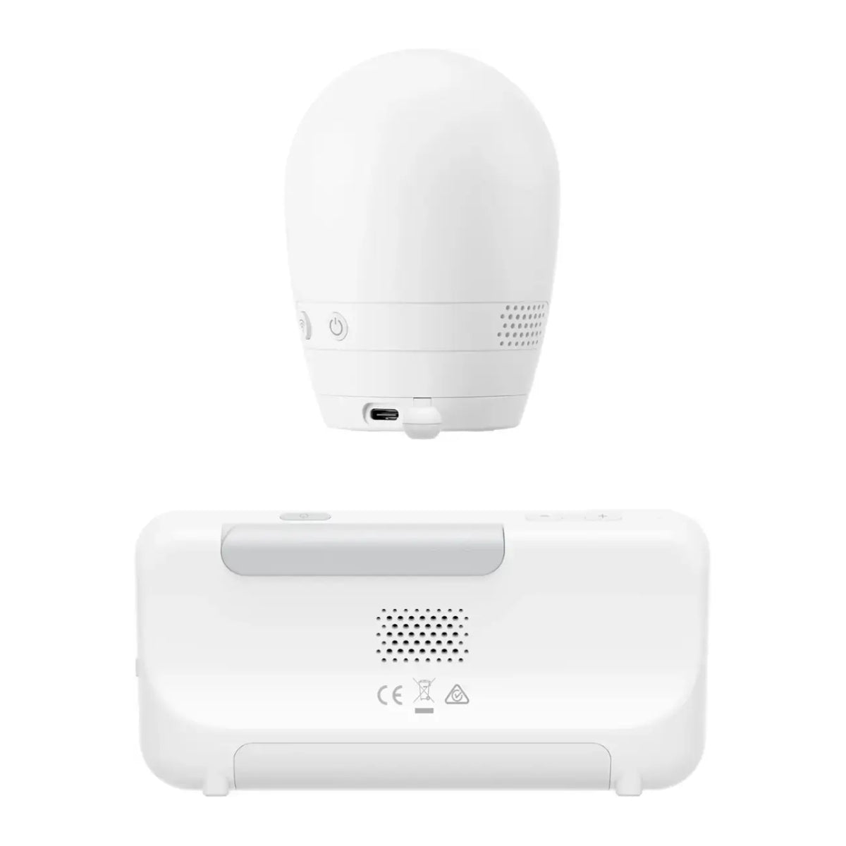 eufy E21 Baby Monitor with 4K Camera and Charging Base - White