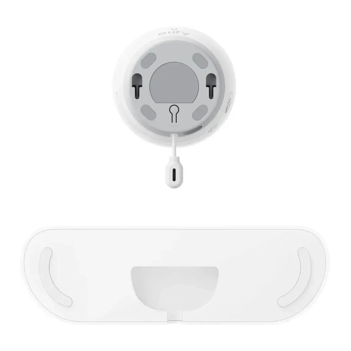 eufy E21 Baby Monitor with 4K Camera and Charging Base - White