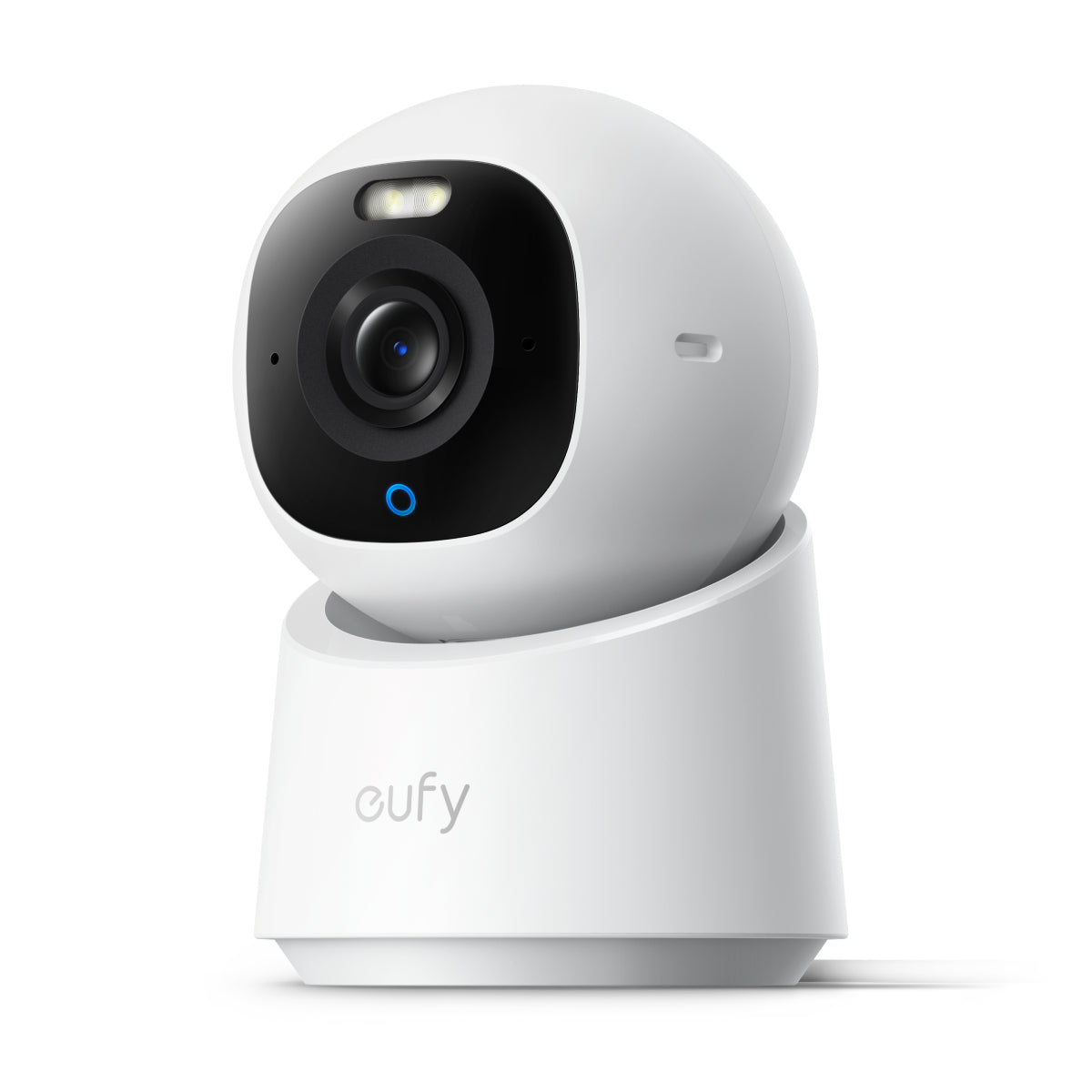 eufy E30 Indoor Wired 4K PTZ Security Camera with Spotlight - White