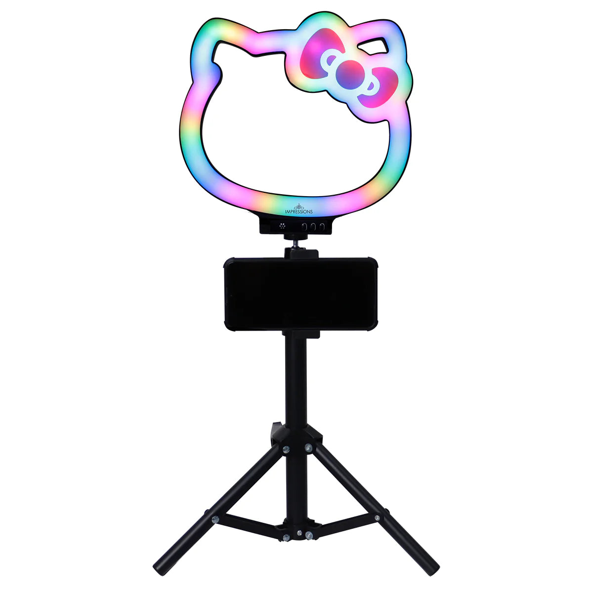 Impressions Vanity X Hello Kitty 10†RGB Desktop Ring Light with Tripod