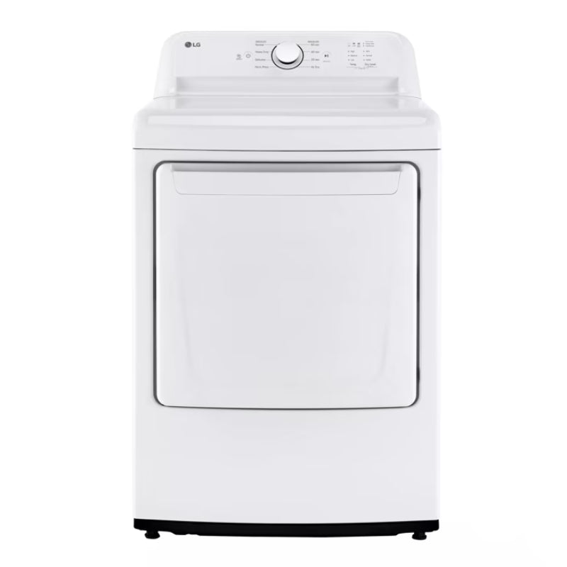LG DLG6101W 7.3 cu. ft. Ultra Large Capacity Rear Control Gas Dryer - White