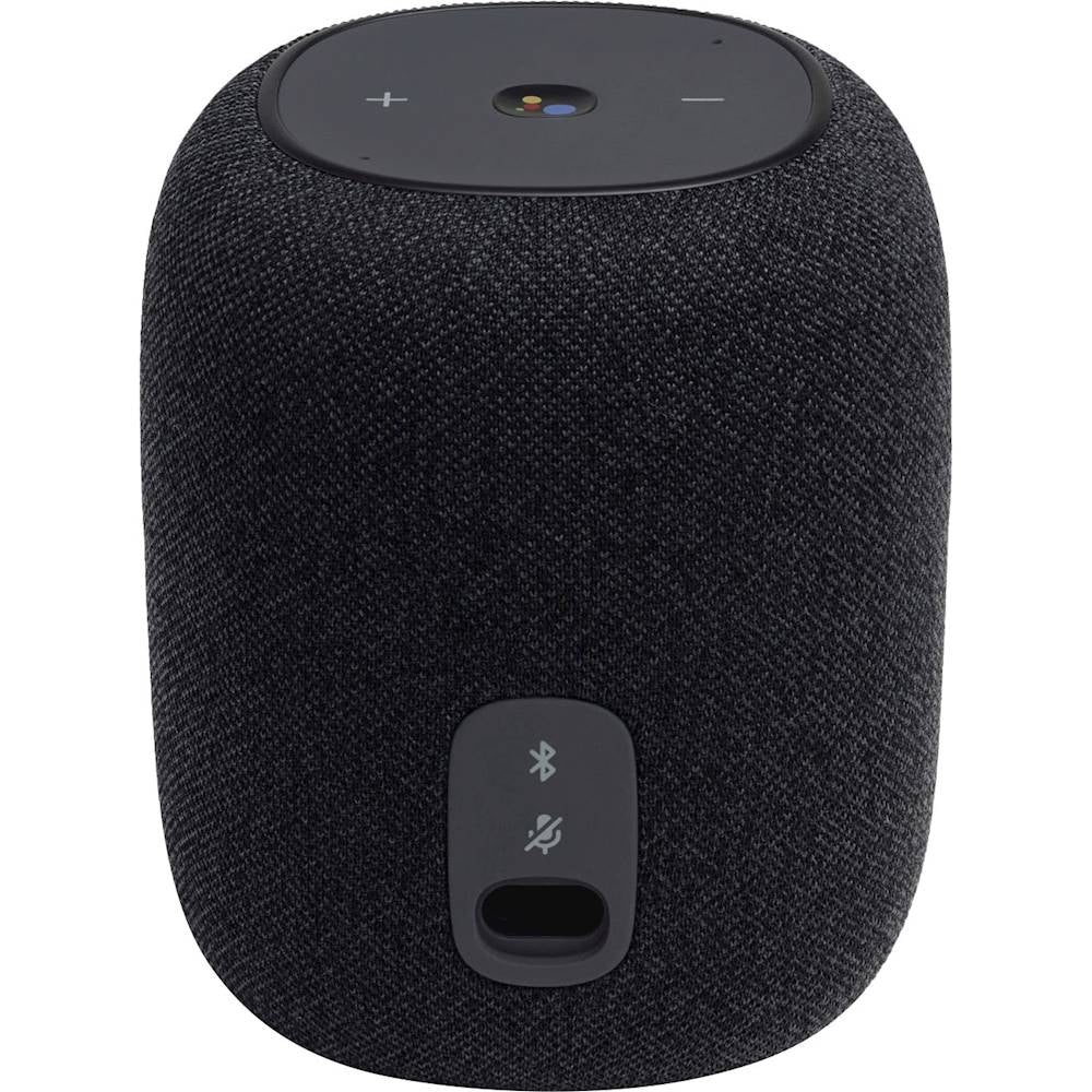 JBL Link Music Bluetooth Smart Speaker with Built-in Google Assistant - Black - Curacao