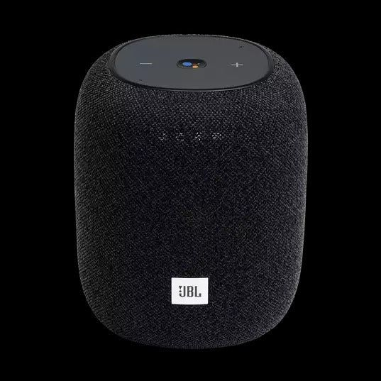 JBL Link Music Bluetooth Smart Speaker with Built-in Google Assistant - Black - Curacao