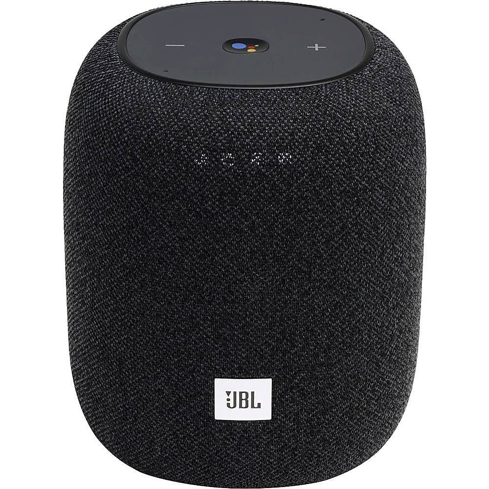 JBL Link Music Bluetooth Smart Speaker with Built-in Google Assistant - Black - Curacao