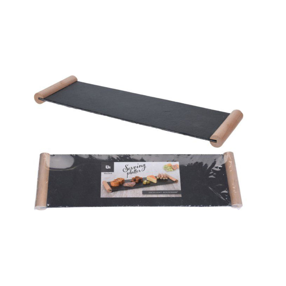Koopman Slate Serving Tray - Black