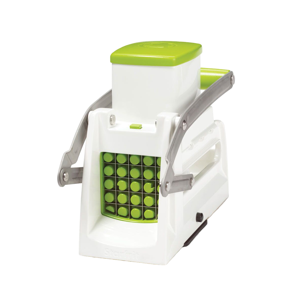 Starfrit Pro Fry Cutter and Cuber - Green/White