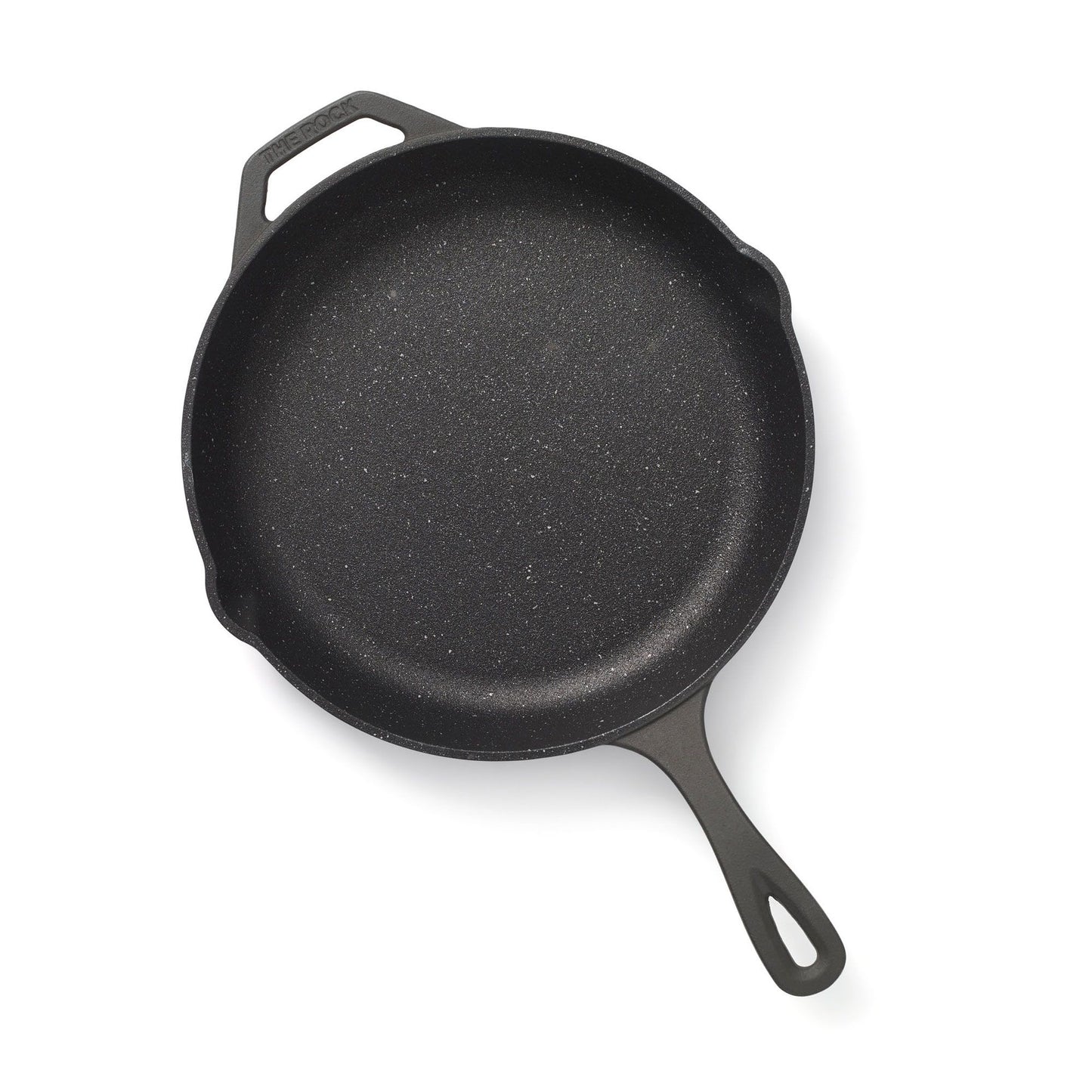 Starfrit The Rock 12" Cast Iron Non-Stick Skillet - Black