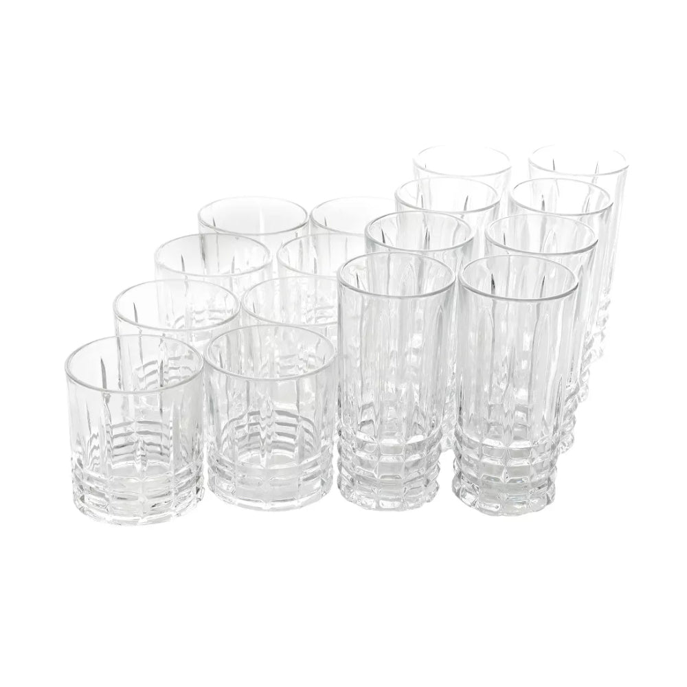 Gibson Home Jewelite Glass Tumbler Set (16-Piece)
