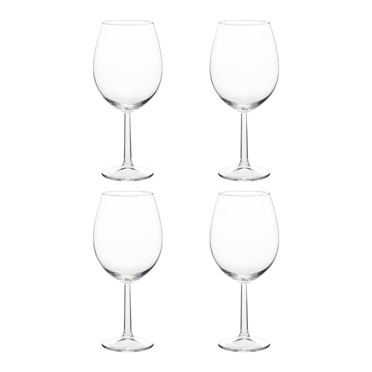 Koopman 19 oz Wine Glass Set of 4 - Clear