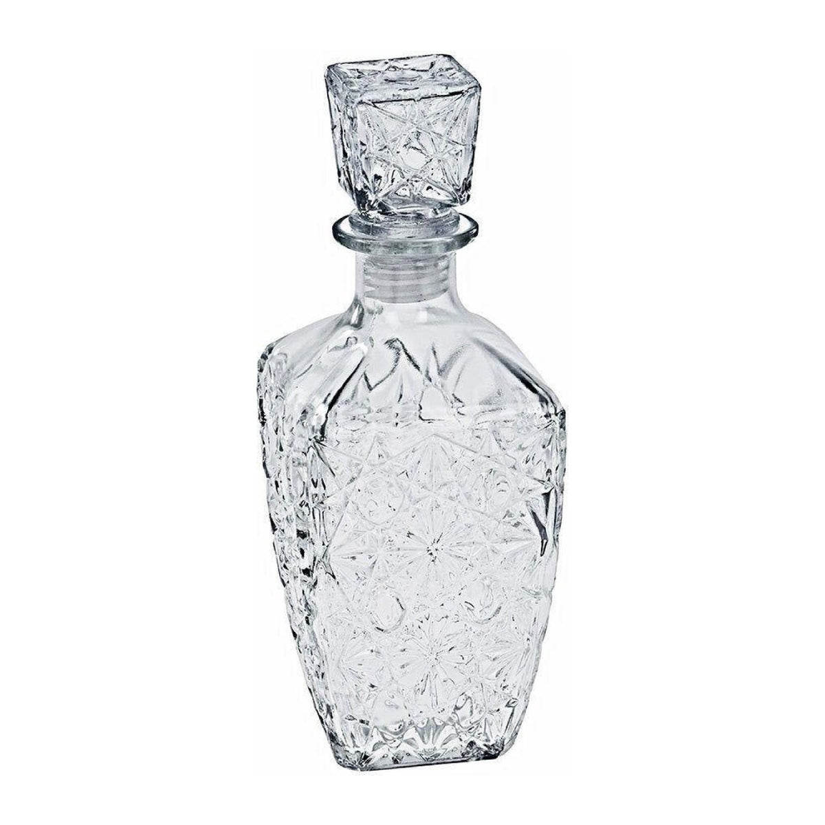 Koopman 30 oz Glass Decanter with Lid - Clear