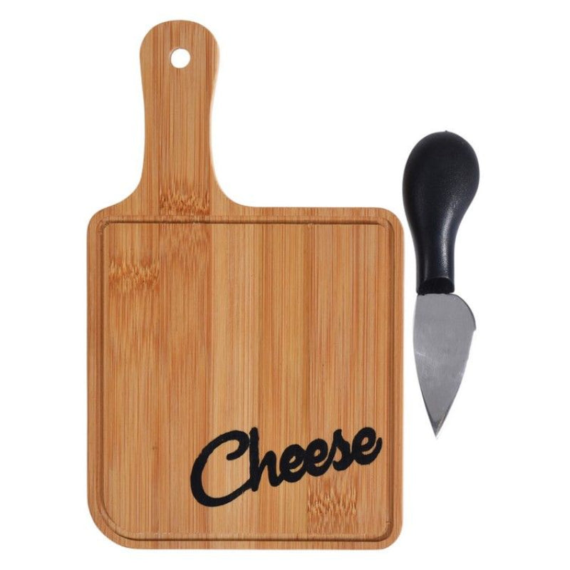 Koopman Cutting Board and knife Set - Brown