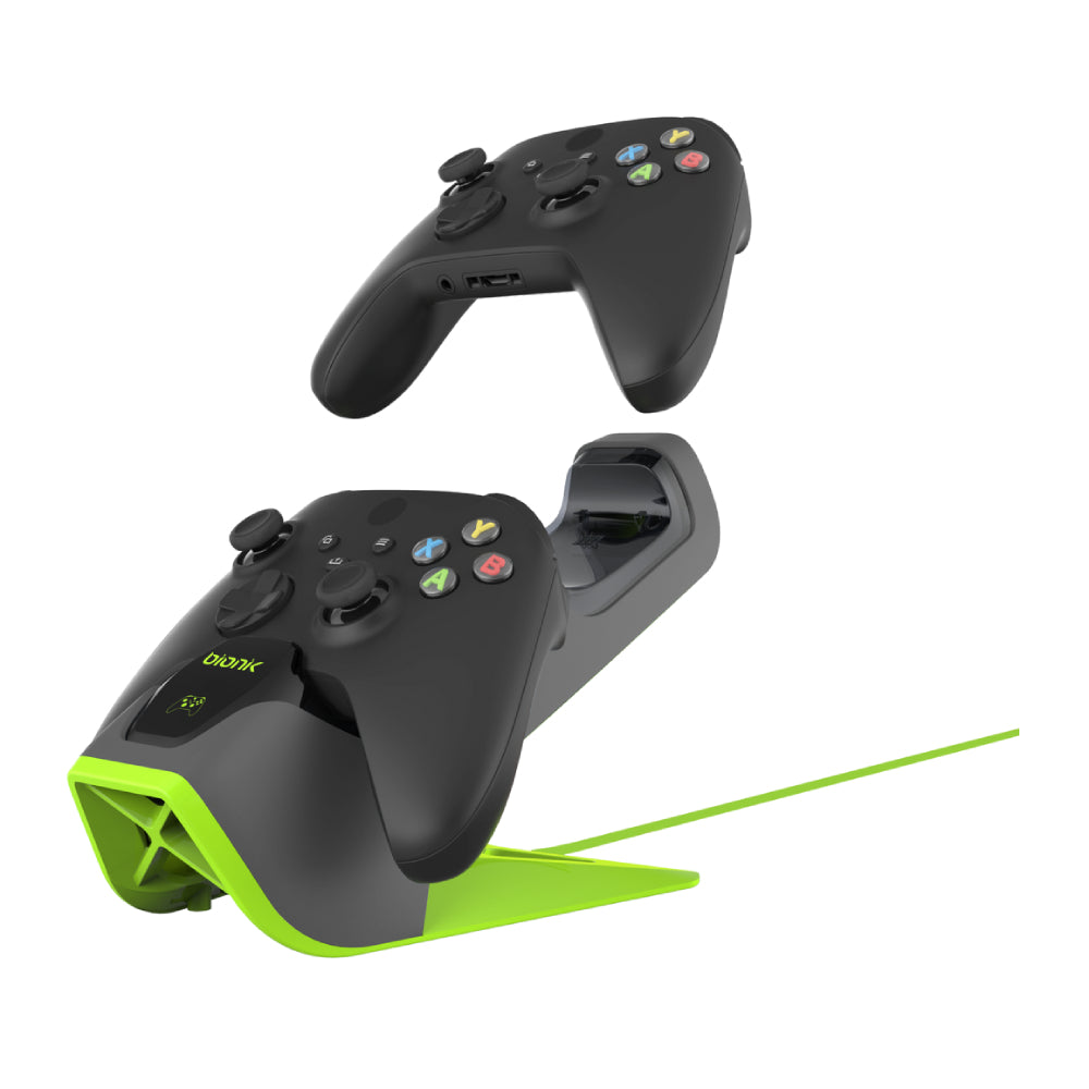 Bionik Power Stand for Xbox X/S Controllers - Black - Curacao