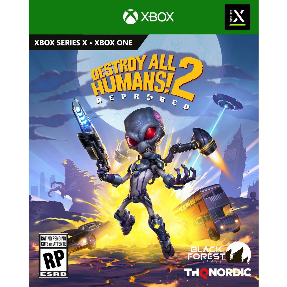 ¡Destruye a todos los humanos! 2 Reprobado para Xbox Series X