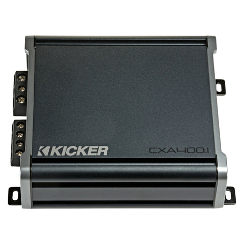 Kicker 46CXA4001 Car Audio Class-D Monoblock Subwoofer Amplifier - Curacao