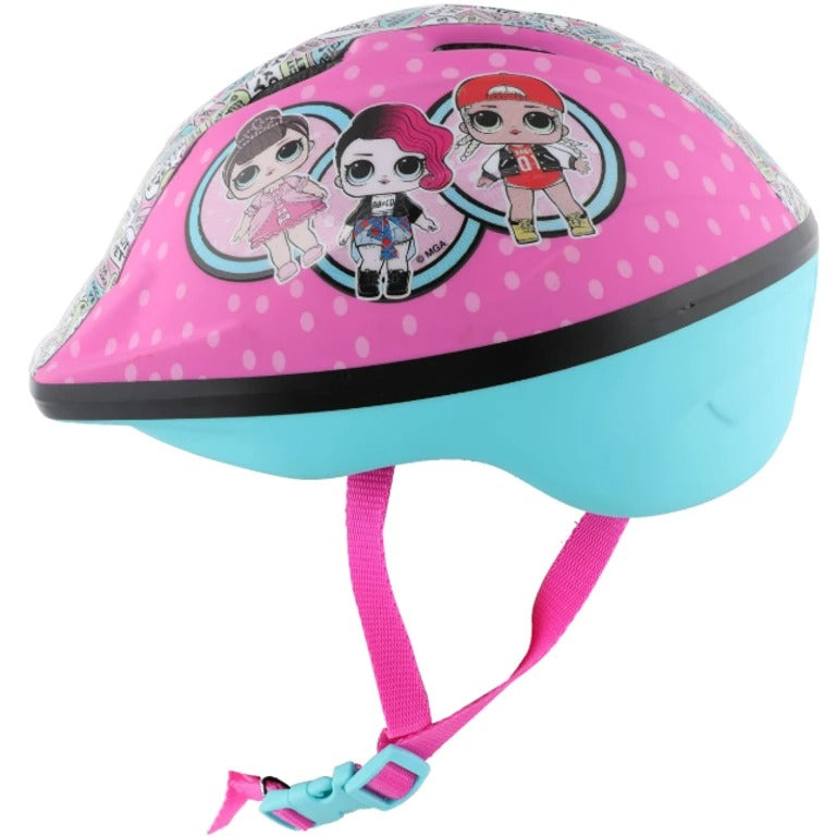 Fisher-Price L.O.L. Surprise Kids 2D Helmet with Comfort Pads - Pink - Curacao