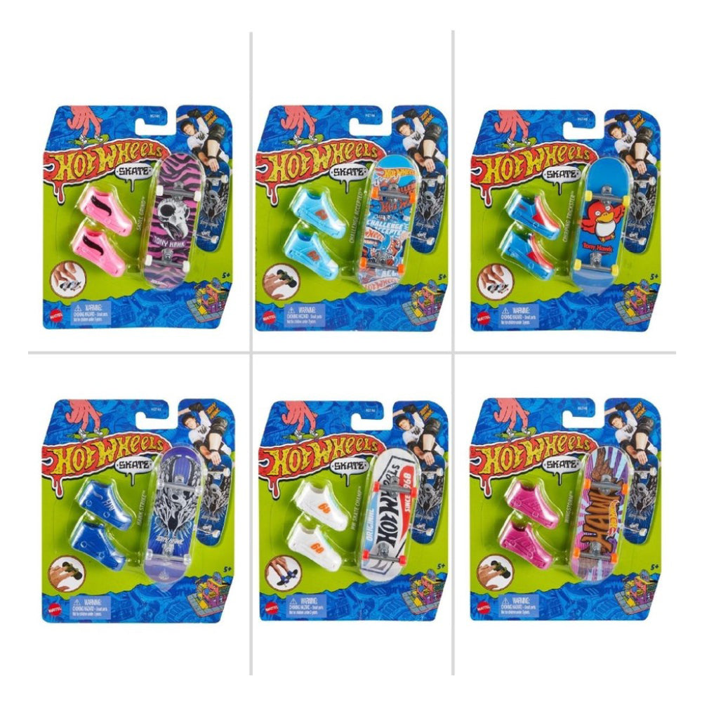 Hot Wheels Tony Hawk Skate Fingerboard and Shoes - Assortment