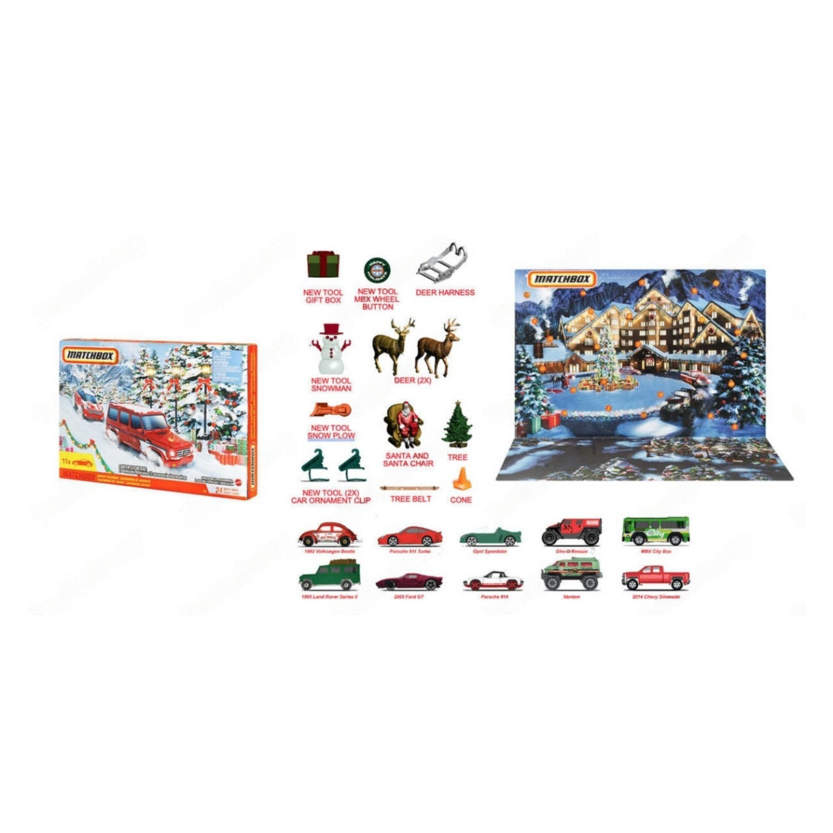 Calendario de Adviento Matchbox 2023