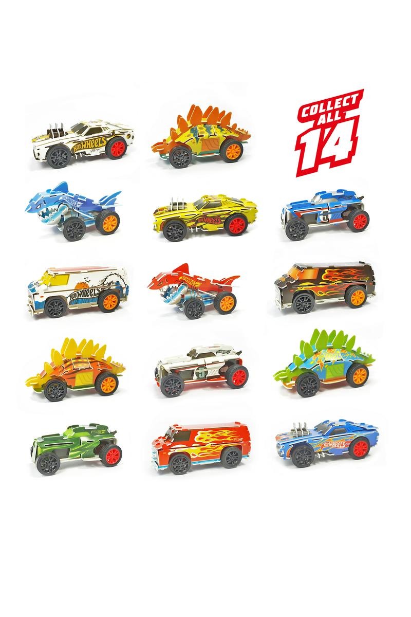 Kit de construcción para minifiguras de Hot Wheels compatible con pistas