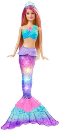 Barbie Dreamtopia Mermaid Doll with Twinkle Light-Up Tail
