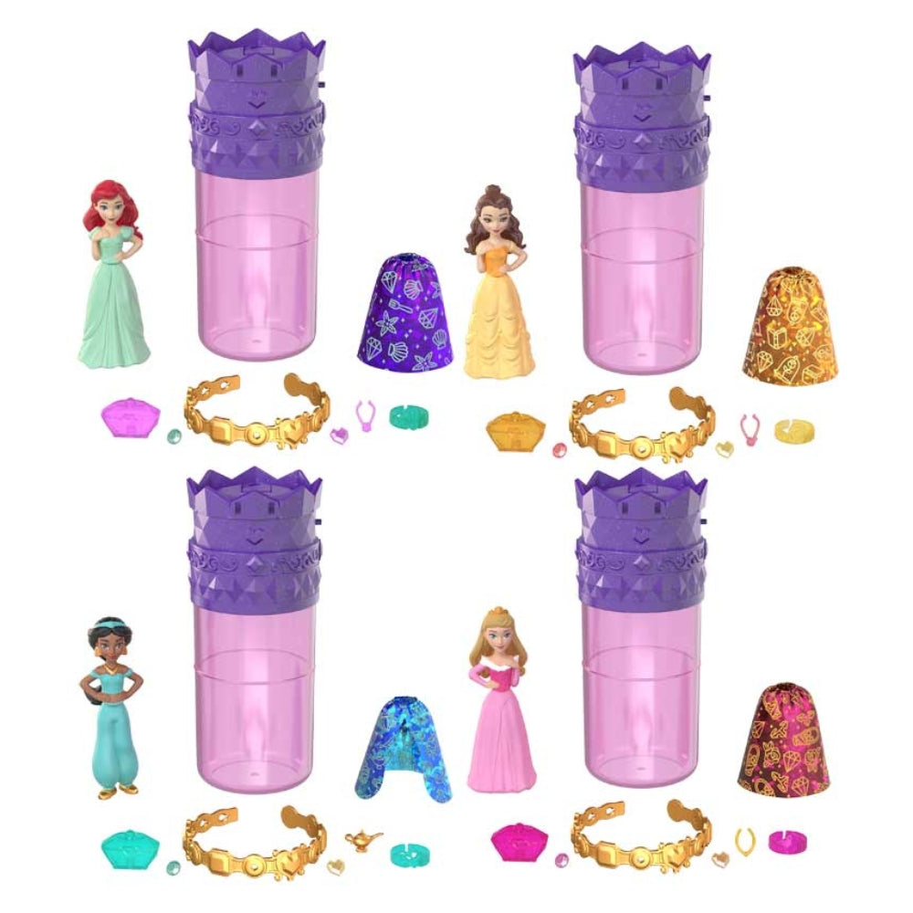 Disney Princess Royal Color Reveal Surprise Small Doll with Garden Party Accessories - Assortment