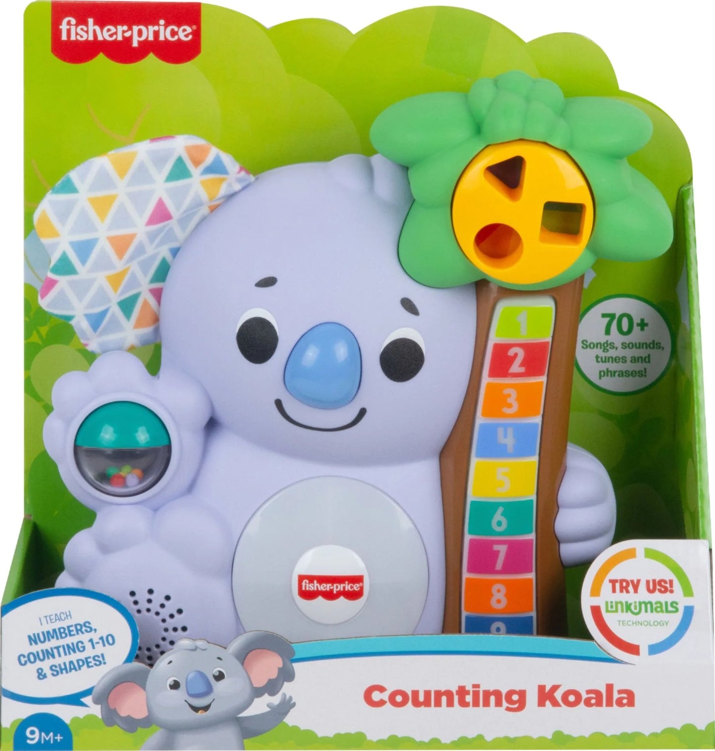 Fisher-Price Linkimals Counting Koala Musical Toy - Curacao