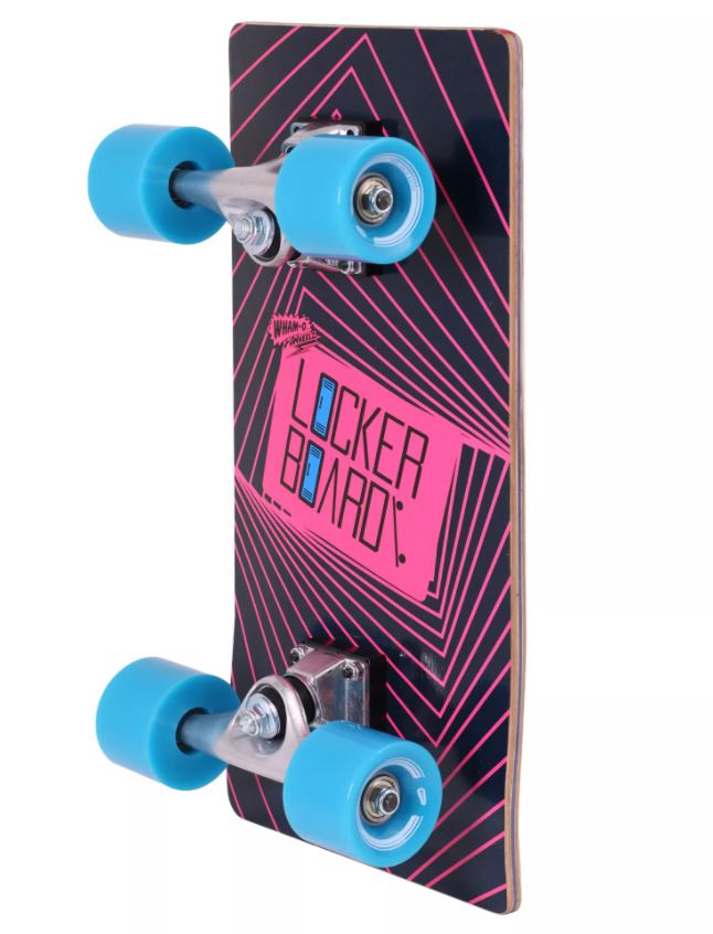 WHAM-O
Locker Board 17" Skateboard Compact Design - Black\Pink