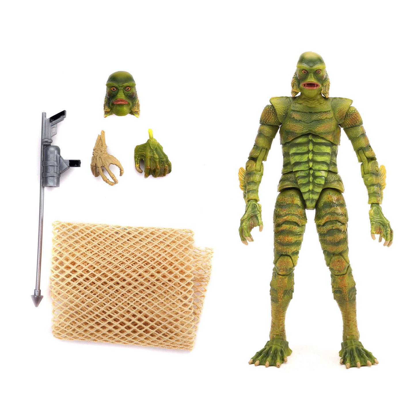 Figura de acción de 6" de la criatura de la laguna negra de Jada Toys Universal Monsters