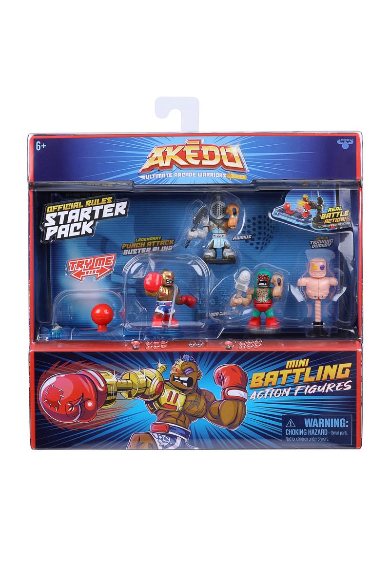 Akedo Series 1 Arcade Warriors Starter Pack - Assortment