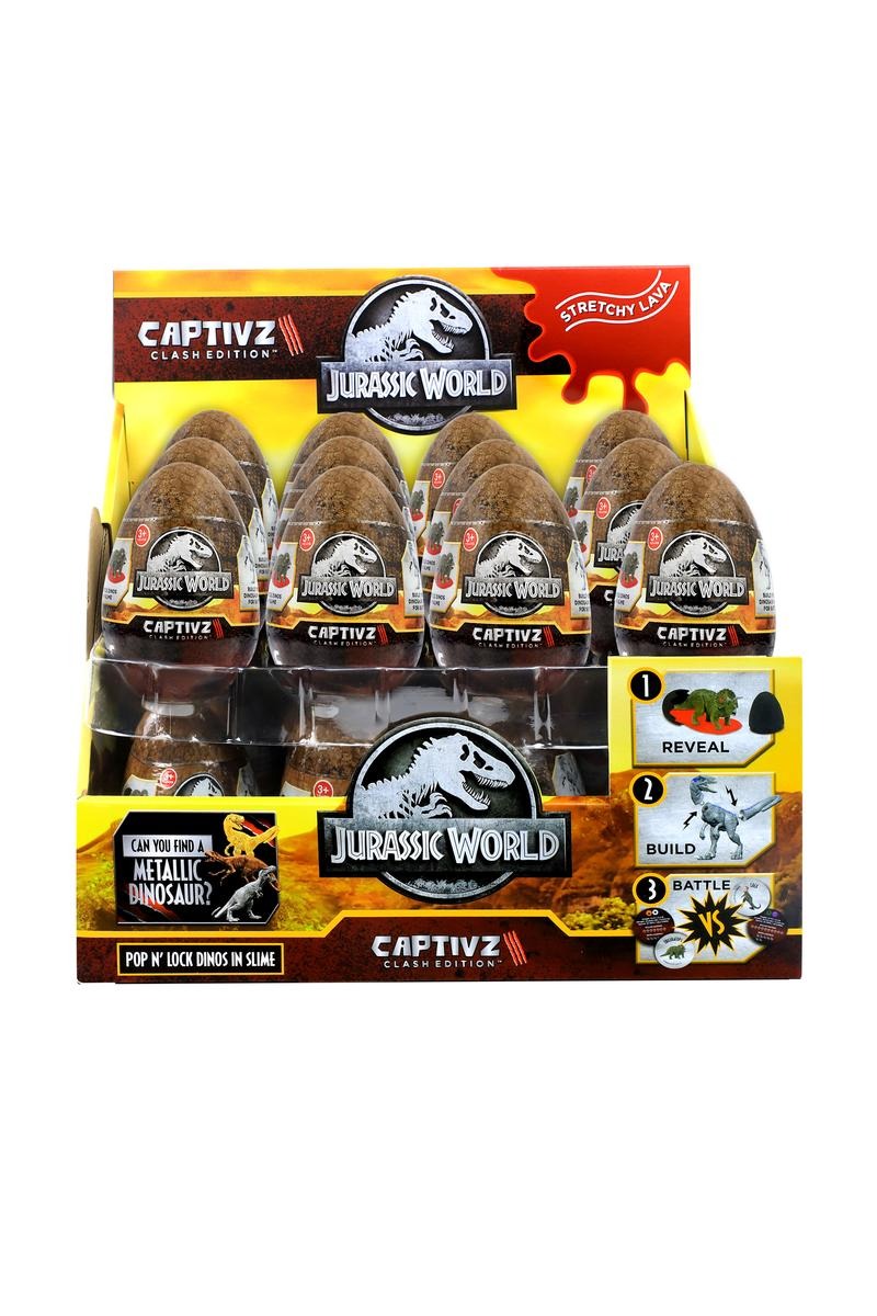 Jurassic Captivz Clash Slime Egg