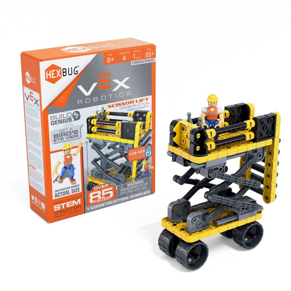 Hexbug VEX Robotics Scissors Lift Building Kit (85-Pieces)