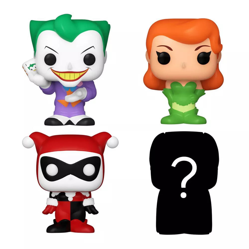 Funko Bitty Pop! DC Harley Quinn Figures (4 Pack)