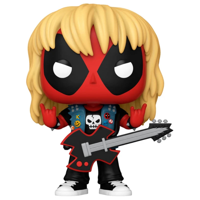 Funko Bitty Pop! Marvel: Heavy Metal Band Deadpool Figure