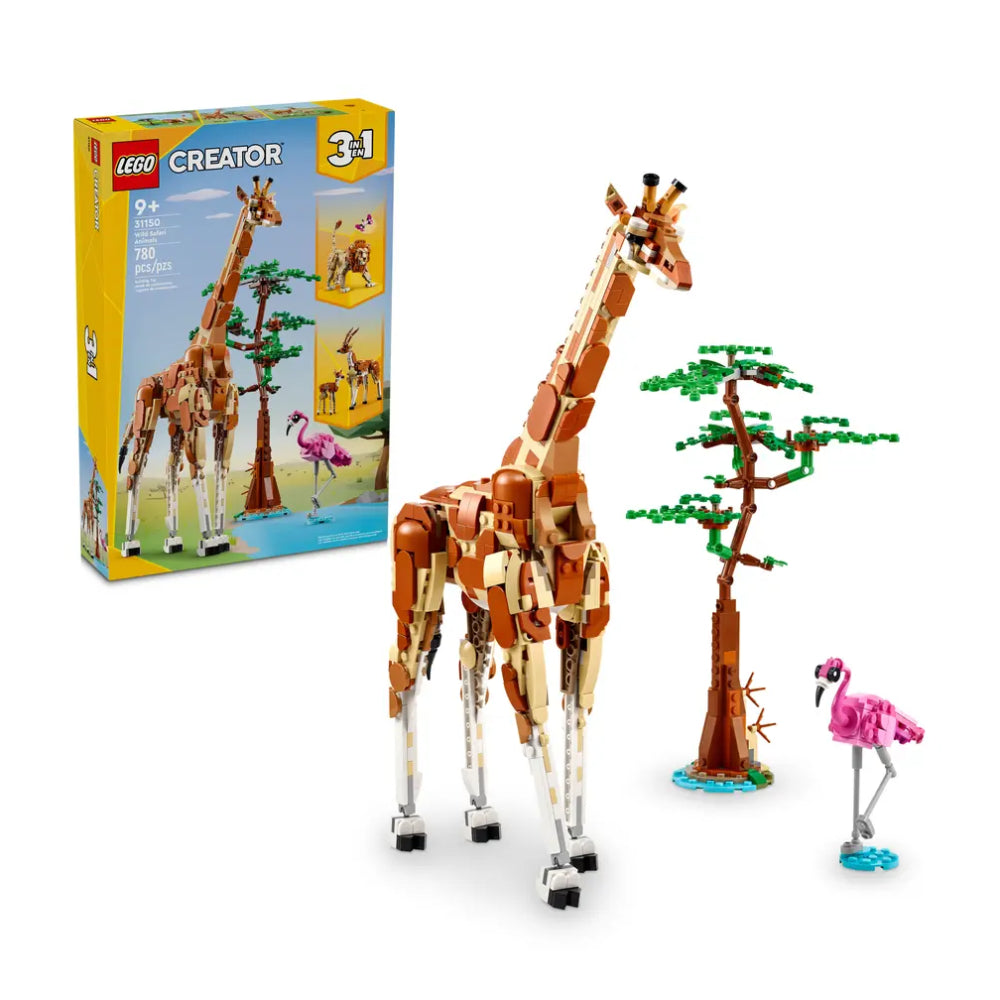 LEGO Creator 3 in 1 Wild Safari Animals (780-Pieces)