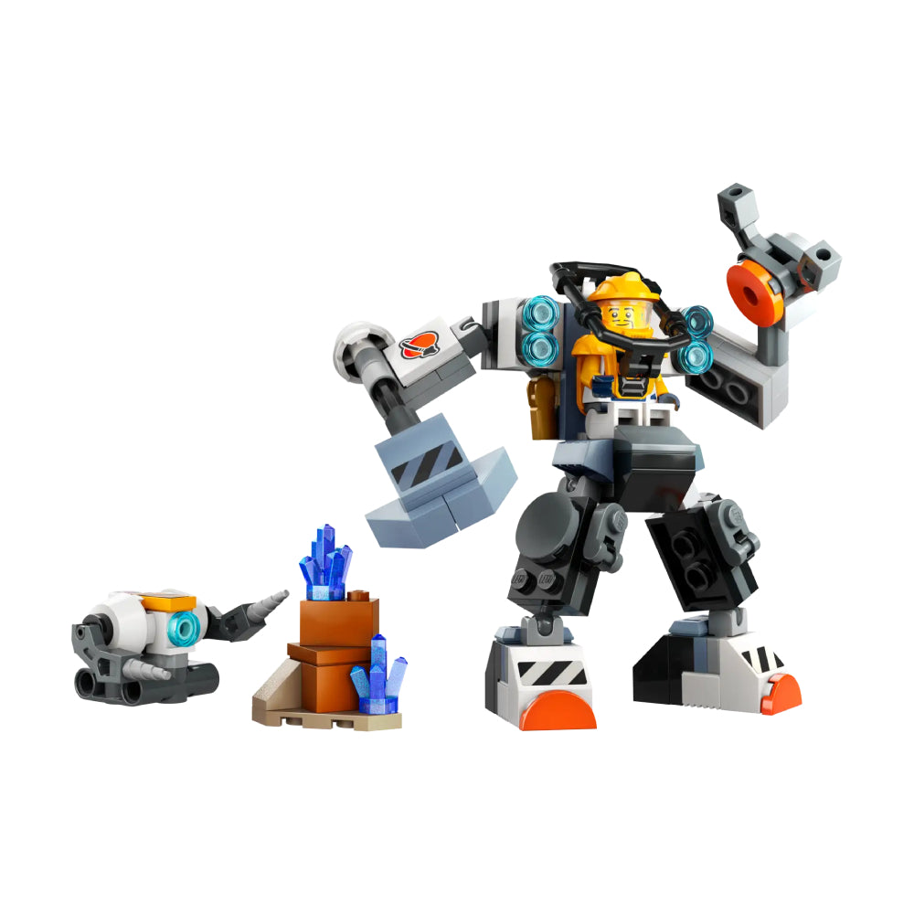 LEGO City Space Construction Mech Building Toys Set (140 Pieces)