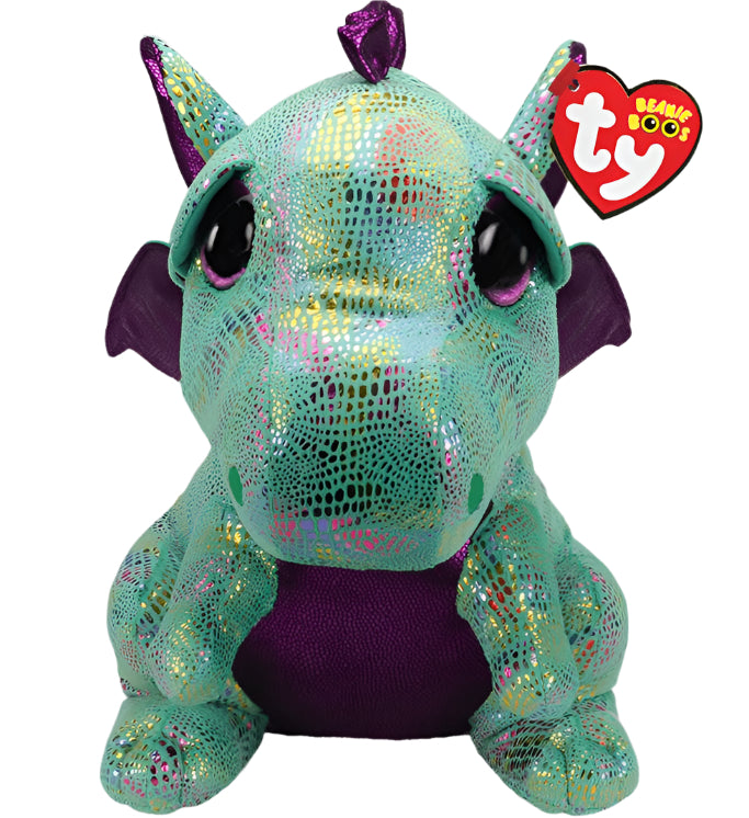 Ty Beanie Boos The Dragon Large Cinder Plush Toy
