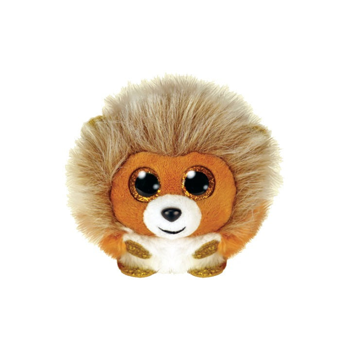 Ty Puffies 4" Caesar Lion Plush Toy - Tan