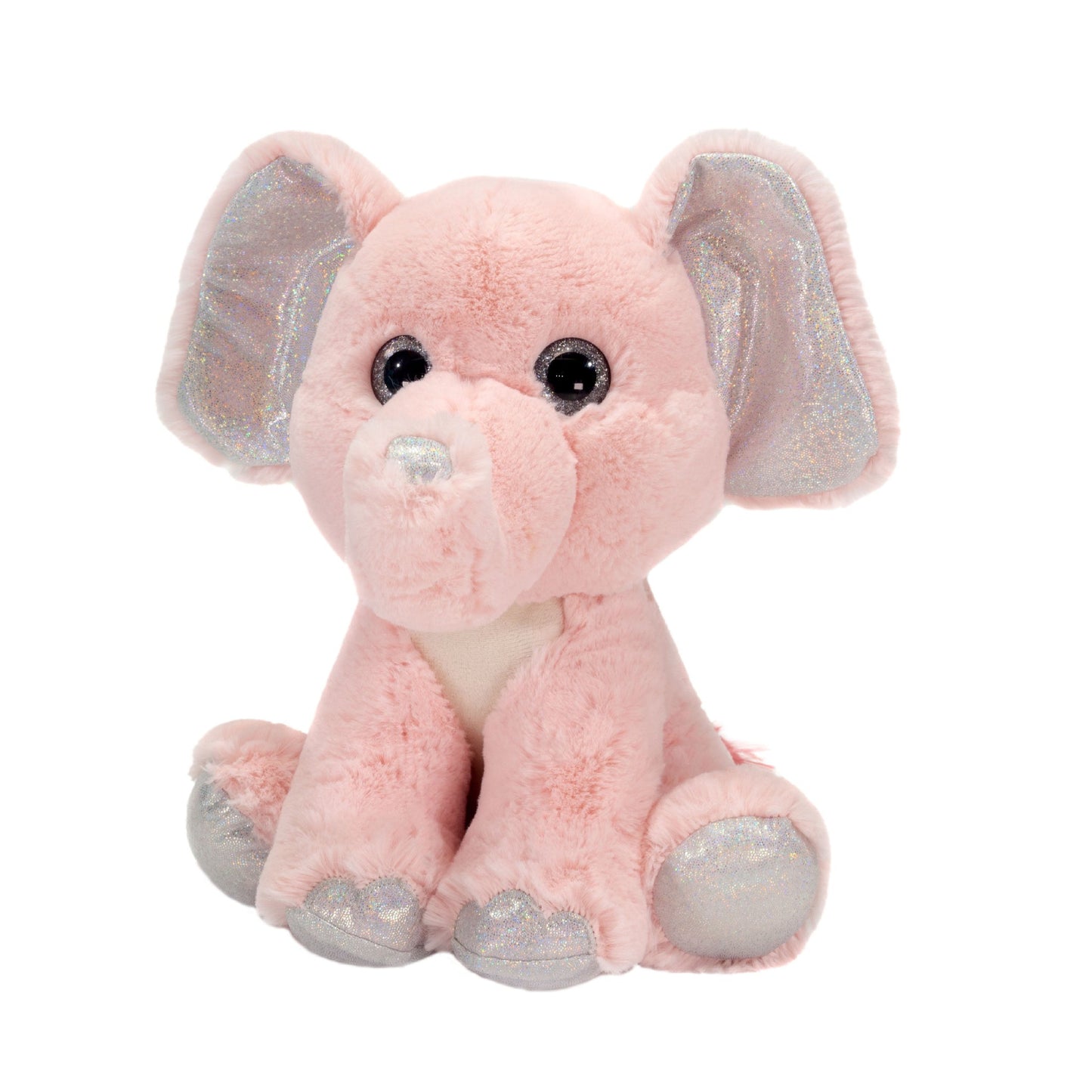 Juguete de peluche de elefante de algodón de azúcar Cuties de 10" de Fiesta (surtido)