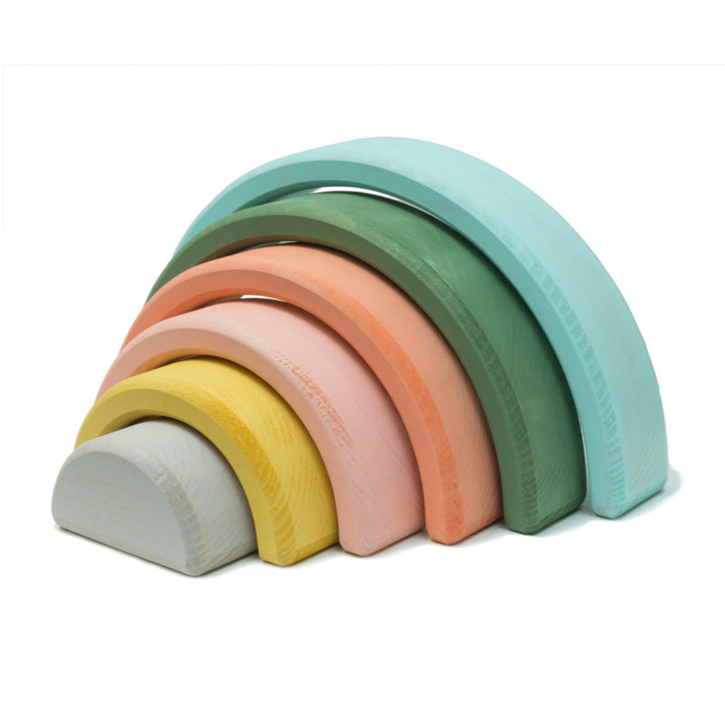 Wonder & Wise Rainbow Nesting Blocks