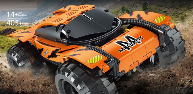 Coche RC de bloques (405 piezas)
