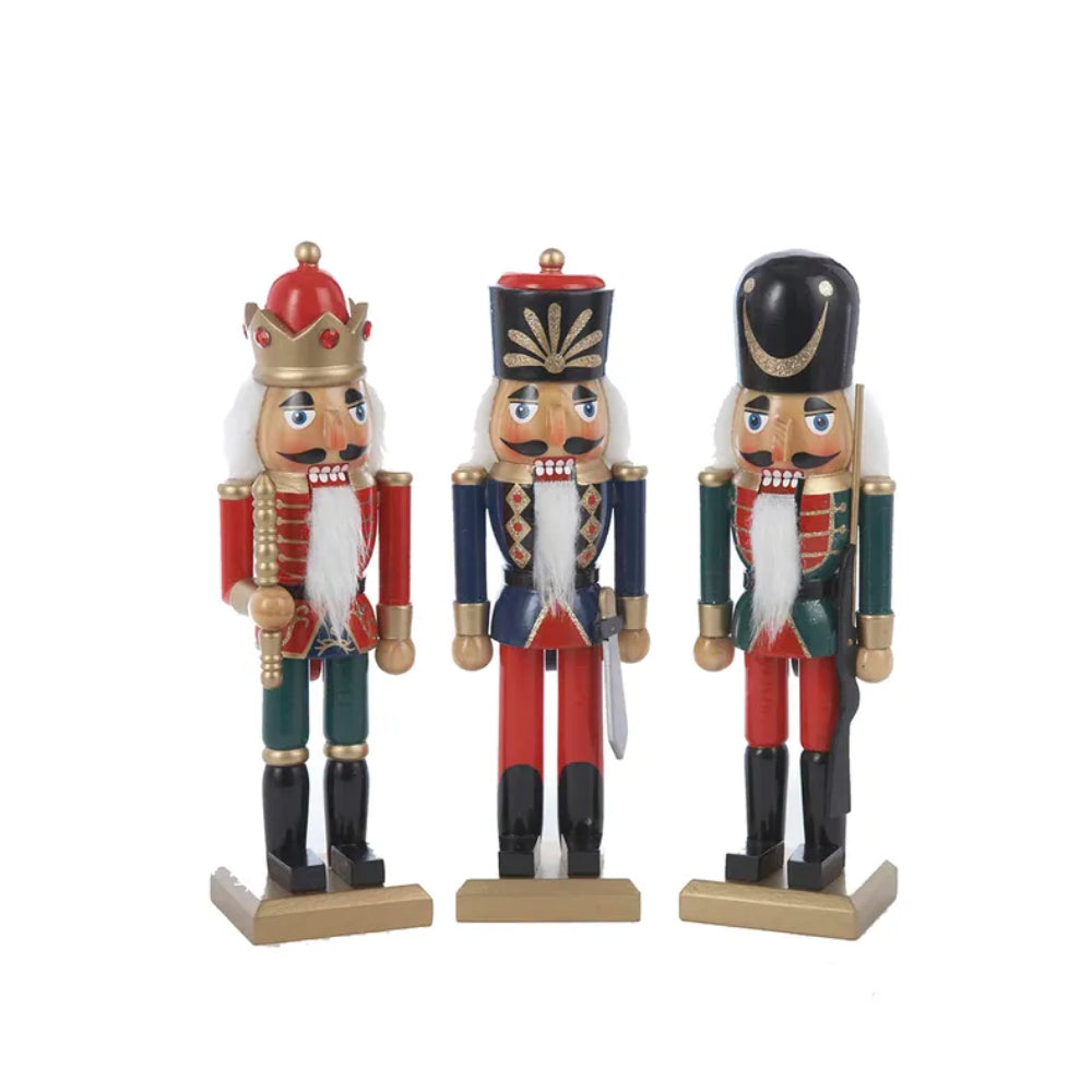Kurt Adler 10" Soldier Nutcracker – Assorted (1 Piece)